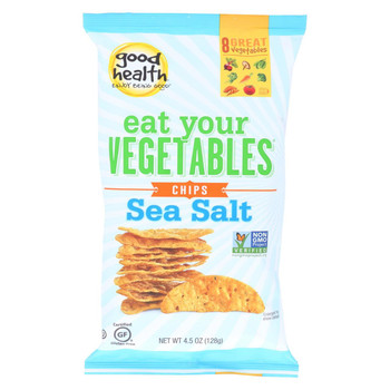 Snikiddy Snacks Eat Your Vegetables Tasty Veggie Chips - Sea Salt - Case of 12 - 4.5 oz. Snikiddy Snacks Eat Your Vegetables Tasty Veggie Chips - Sea Salt - Case of 12 - 4.5 oz.