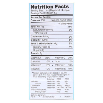 Snikiddy Snacks Eat Your Vegetables Tasty Veggie Chips - Sea Salt - Case of 12 - 4.5 oz. Snikiddy Snacks Eat Your Vegetables Tasty Veggie Chips - Sea Salt - Case of 12 - 4.5 oz.