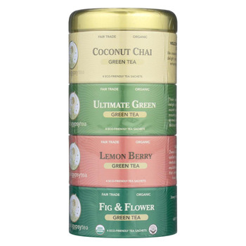 Zhena's Gypsy Tea Green Tea - Stackable - Case of 6 - 16 Bags Zhena's Gypsy Tea Green Tea - Stackable - Case of 6 - 16 Bags