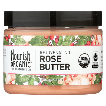 Nourish Face Clnsr - Organic - Rose Butter - 5.2 oz