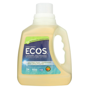 Earth Friendly Laundry Detergent - ECOS - Honeydew - Case of 4 - 100 fl oz Earth Friendly Laundry Detergent - ECOS - Honeydew - Case of 4 - 100 fl oz