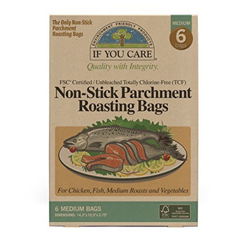 If You Care - Parchment Bags - Non Stick - Xl - Case of 30 - 6 count If You Care - Parchment Bags - Non Stick - Xl - Case of 30 - 6 count
