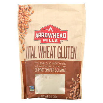 Arrowhead Mills Vital Wheat Gluten - Case of 6 - 10 oz Arrowhead Mills Vital Wheat Gluten - Case of 6 - 10 oz