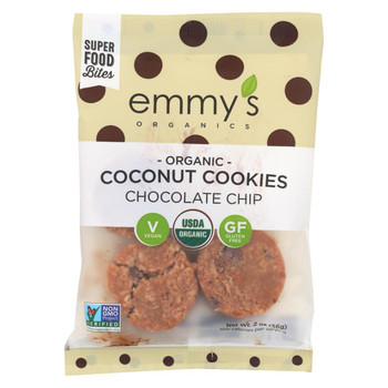 Emmy's Macaroons - Chocolate Chip - Case of 12 - 2 oz.
