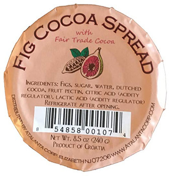 Dalmatia Spread - Fig Cocoa - Case of 12 - 8.5 oz