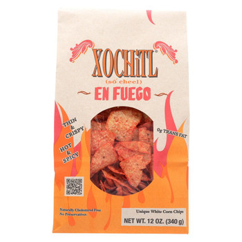 Xochitl Chips - Flaming Red - Case of 10 - 12 oz Xochitl Chips - Flaming Red - Case of 10 - 12 oz