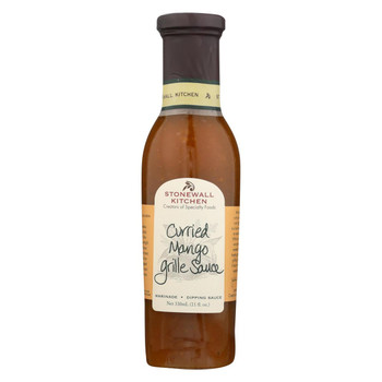 Stonewall Kitchen Sauce - Curied - Mango - Case of 6 - 11 fl oz Stonewall Kitchen Sauce - Curied - Mango - Case of 6 - 11 fl oz