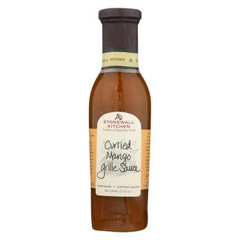 Stonewall Kitchen Sauce - Curied - Mango - Case of 6 - 11 fl oz