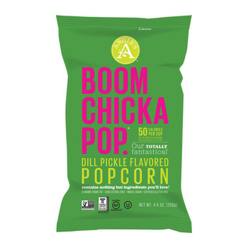 Angie's Kettle Corn Popcorn - Boom Chicka Pop - Dill Pickle - Case of 12 - 4.5 oz
