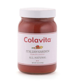 Colavita Pasta Sauce - Garden Style - Case of 6 - 16 oz Colavita Pasta Sauce - Garden Style - Case of 6 - 16 oz