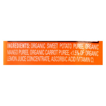 Happy Baby Organic Baby Food - Sweet Potato - Mango - Carrots - Case of 16 - 4 oz