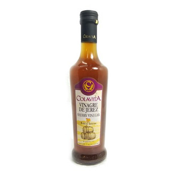 Colavita Vinegar - Sherry Wine - Case of 12 - 17 fl oz Colavita Vinegar - Sherry Wine - Case of 12 - 17 fl oz