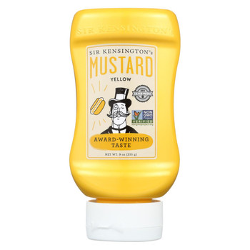 Sir Kensington's Mustard - Squeeze Bottle - Case of 6 - 9 oz Sir Kensington's Mustard - Squeeze Bottle - Case of 6 - 9 oz