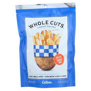 Calbee Snapea Crisp - Whole Cuts - Lightly Salted - Case of 12 - 4 oz Calbee Snapea Crisp - Whole Cuts - Lightly Salted - Case of 12 - 4 oz