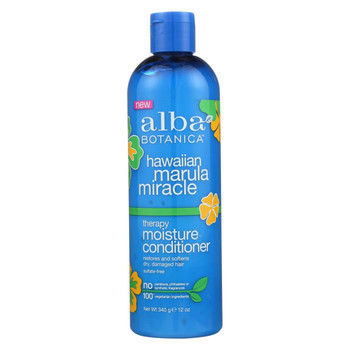 Alba Botanica - Hawaiian Hair Conditioner - Marula Miracle - 12 fl oz Alba Botanica - Hawaiian Hair Conditioner - Marula Miracle - 12 fl oz