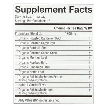 Choice Organic Teas Organic Wellness Tea - Reishi Detox - Case of 6 - 16 BAG