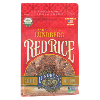 Lundberg Family Farms Organic Rice - Red - Case of 6 - 1 lb. Lundberg Family Farms Organic Rice - Red - Case of 6 - 1 lb.