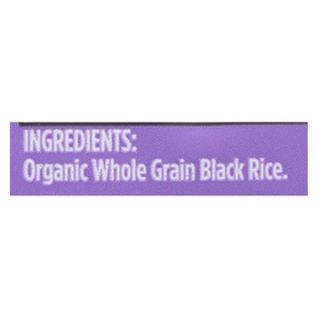 Lundberg Family Farms Organic Rice - Black Pearl - Case of 6 - 1 lb. Lundberg Family Farms Organic Rice - Black Pearl - Case of 6 - 1 lb.
