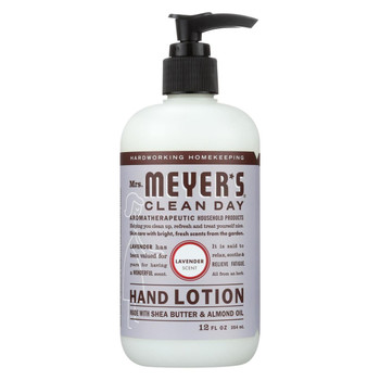 Mrs. Meyer's Clean Day - Hand Lotion - Lavender - Case of 6 - 12 fl oz