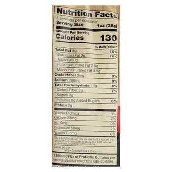 Farmhouse Culture Organic Probiotic Kraut Krisps - Smoked Jalapeno - Case of 12 - 5 oz