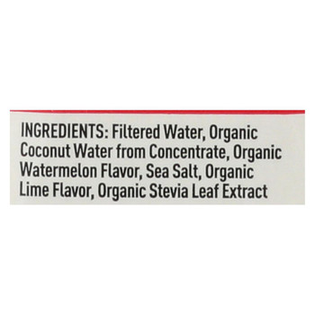 Nooma Electrolite Drink - Organic - Watermelon Lime - Case of 12 - 16.9 fl oz