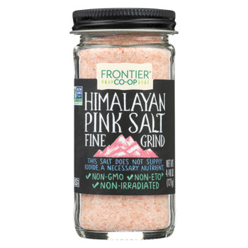 Frontier Natural Products Coop Salt - Pink Himalayan - 4.48 oz