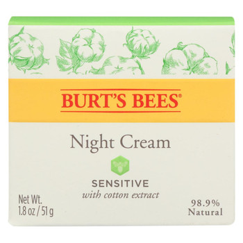 Burts Bees - Cream Night Sensitive - 1.8 OZ Burts Bees - Cream Night Sensitive - 1.8 OZ