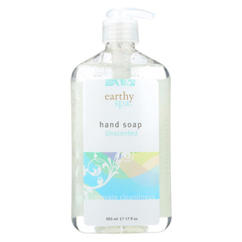 Earthy Spa Hand Soap - Unscented - Case of 6 - 17 fl oz