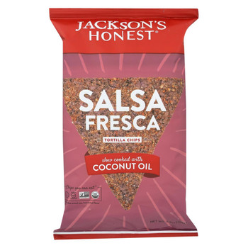 Jackson's Honest Chips - Tortilla Chips - Salsa Fresca - Case of 12 - 5.5 oz. Jackson's Honest Chips - Tortilla Chips - Salsa Fresca - Case of 12 - 5.5 oz.
