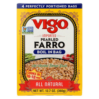 Vigo Farro - Boil in Bag - Case of 6 - 12.7 oz
