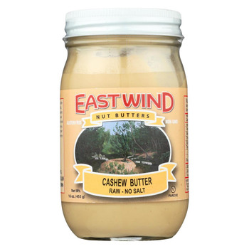 East Wind Cashew Butter - Case of 6 - 16 oz