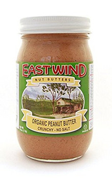 East Wind - Peanut Butter Crnchy Ns - CS of 6-16 OZ East Wind - Peanut Butter Crnchy Ns - CS of 6-16 OZ