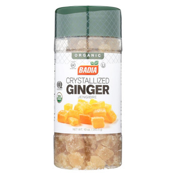 Badia Spices - Ginger Crystallized - Case of 12-10 oz.