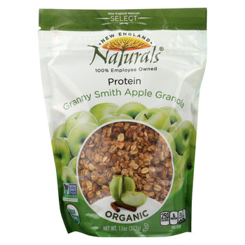 New England Naturals Organic Granola - Granny Smith Apple - Case of 6 - 11 oz