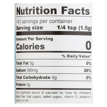 Cerulean Seas Sea Salt - Fine - Case of 12 - 7.5 oz Cerulean Seas Sea Salt - Fine - Case of 12 - 7.5 oz