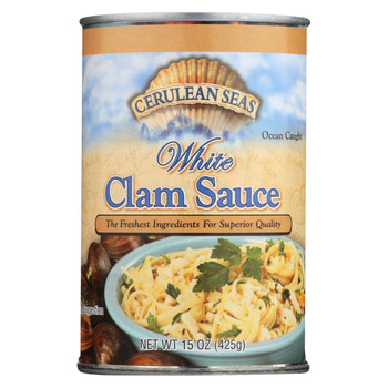 Cerulean Seas Sauce - White Clam - Case of 12 - 15 oz