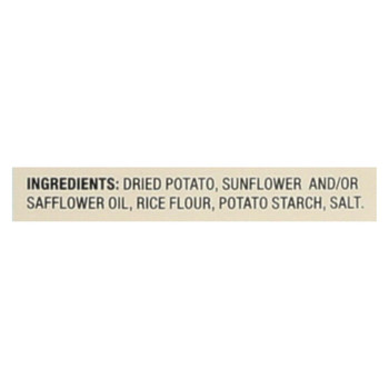 Popchips Potato Chip - Ridges - Salted - Case of 12 - 5 oz