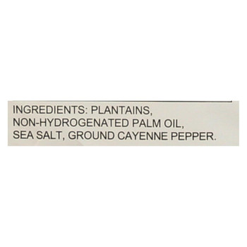 Artisan Tropic Plantain Strips - Cayenne Pepper - Case of 12 - 4.5 oz.