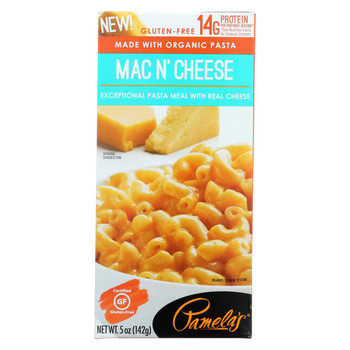 Pamela's Products - Pasta Meal - Organic - Macaroni and Cheese - Case of 12 - 5 oz