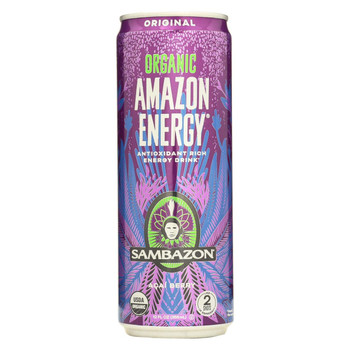 Sambazon Organic Amazon Energy Drink - Original - Case of 12 - 12 fl oz Sambazon Organic Amazon Energy Drink - Original - Case of 12 - 12 fl oz