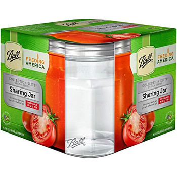 Ball Canning Jar - Sharing - Regular - with Lid & Band - Case of 4 - 4/16 oz