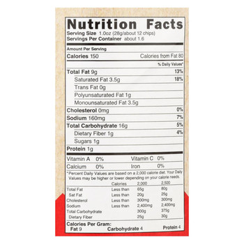 The Good Crisp Company Potato Crisps - Original - Case of 12 - 1.6 oz The Good Crisp Company Potato Crisps - Original - Case of 12 - 1.6 oz