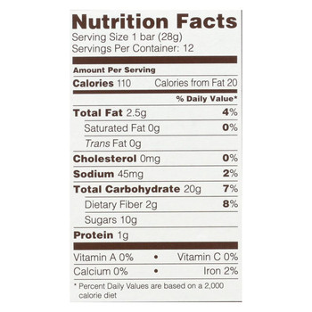 Nature's Bakery Stone Ground Whole Wheat Fig Bar - Strawberry - Case of 6 - 2 oz. Nature's Bakery Stone Ground Whole Wheat Fig Bar - Strawberry - Case of 6 - 2 oz.