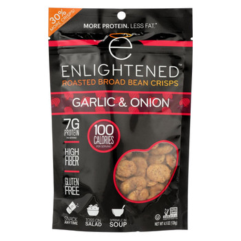 Enlightened Crisps - Garlic - Onion - Case of 12 - 4.5 oz