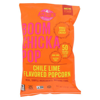 Angie's Kettle Corn Popcorn - Boom Chicka Pop - Chile Lime - Case of 12 - 4.5 oz