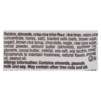 Goodness Knows Bar - Oats Raisin Almond - Case of 12 - 1.2 oz