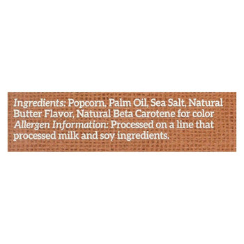 Black Jewell Popcorn - Micro - Lgt Butter - Case of 6 - 9 oz