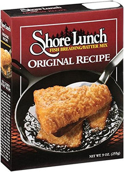 Shore Lunch Breading Fish - Case of 10 - 9 oz