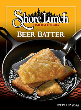 Shore Lunch Breading - Beer Batter - Case of 10 - 9 oz Shore Lunch Breading - Beer Batter - Case of 10 - 9 oz