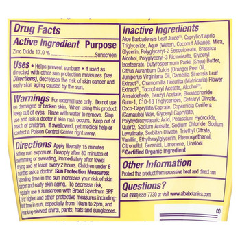 Alba Botanica - Sunscreen - SPF 50 Broad Spectrum - Case of 1 - 4 oz. Alba Botanica - Sunscreen - SPF 50 Broad Spectrum - Case of 1 - 4 oz.